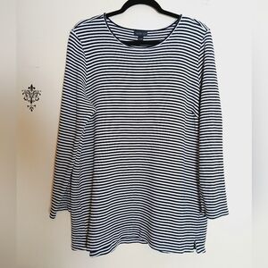 J Jill Wearever Blouse Womens Size XL